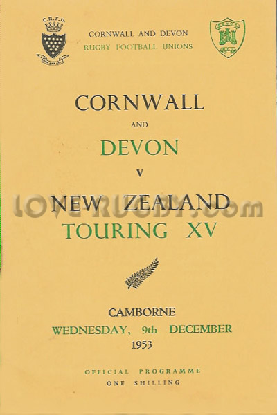 Cornwall & Deon New Zealand 1953 memorabilia
